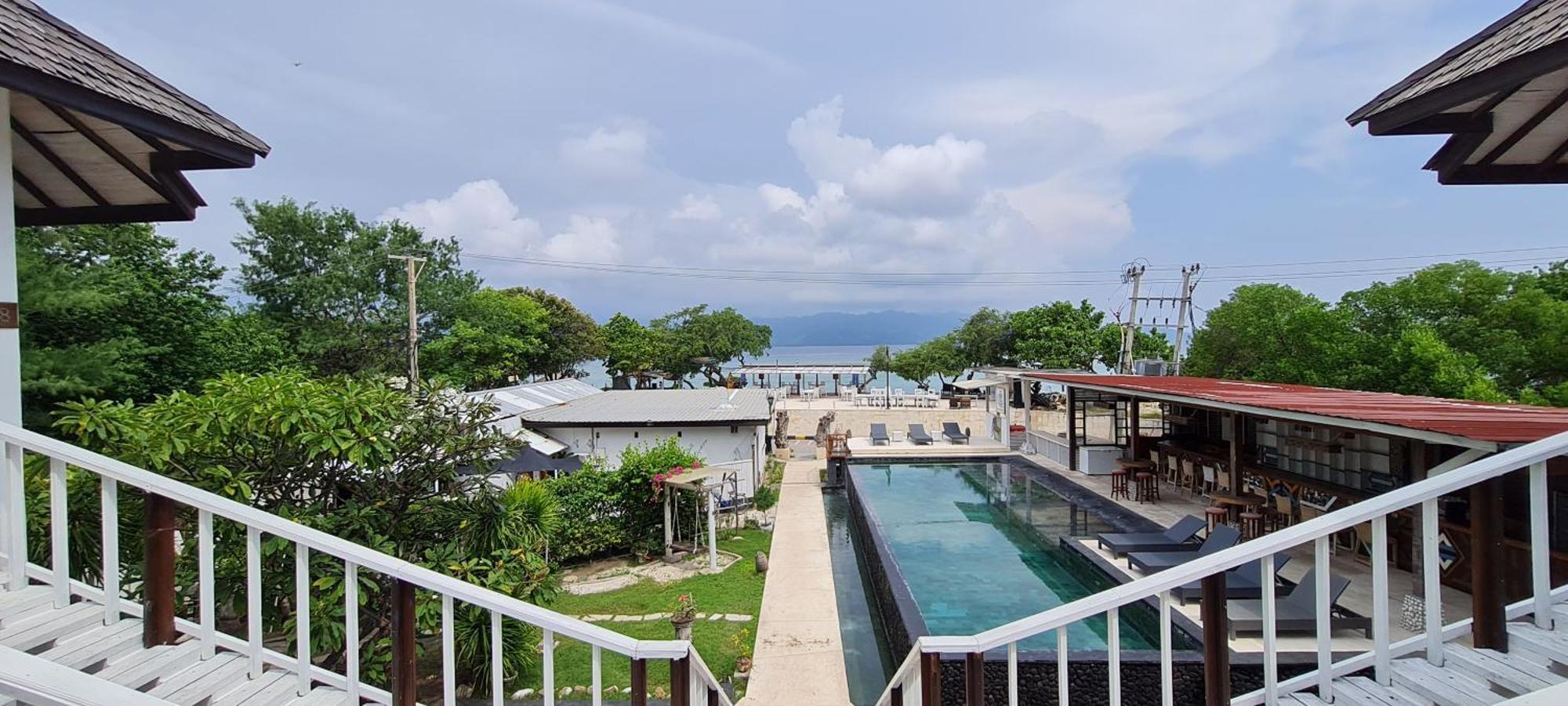 The Trawangan Resort Quần đảo Gili Ngoại thất bức ảnh