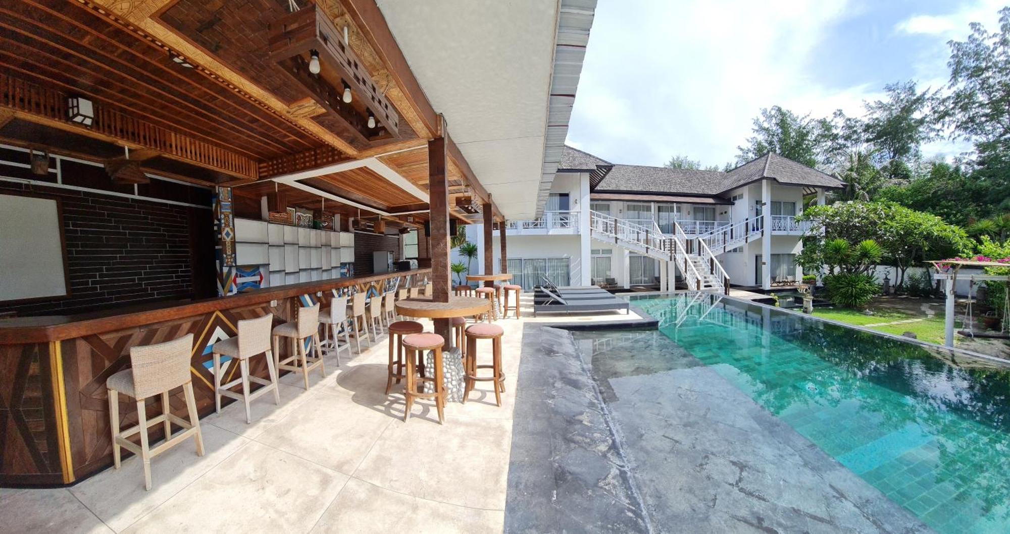 The Trawangan Resort Quần đảo Gili Ngoại thất bức ảnh